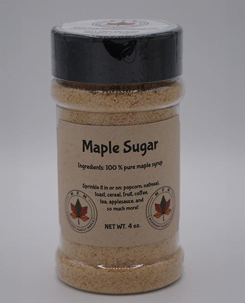 4 oz shaker of Maple Sugar