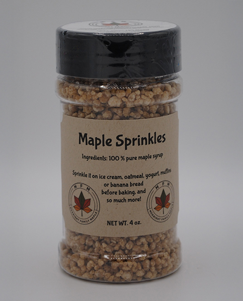 4 oz shaker of Maple Sprinkles