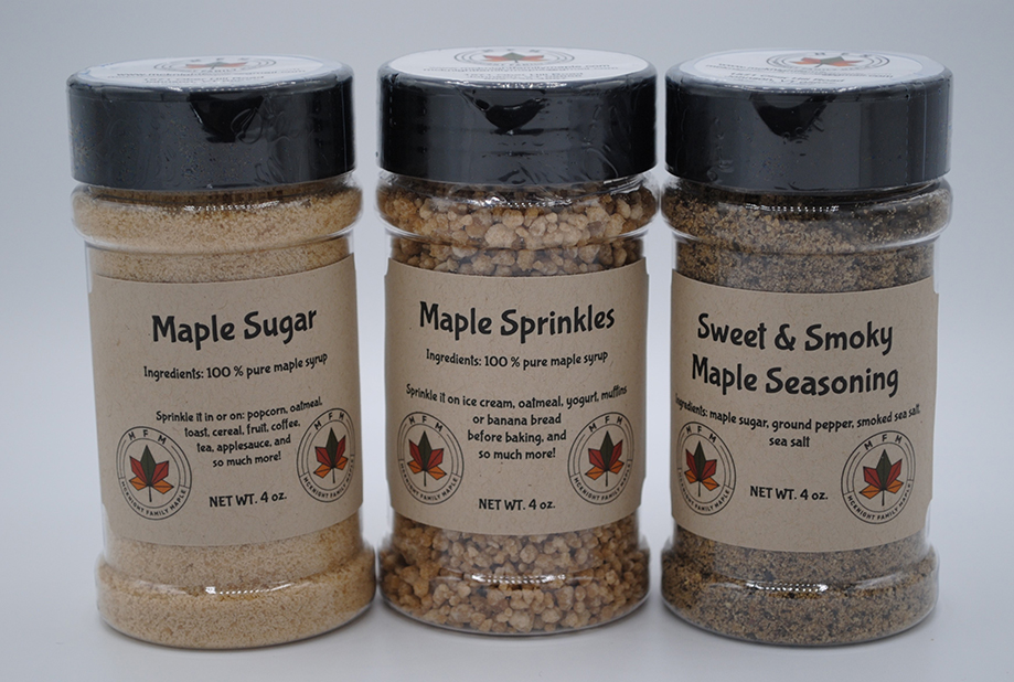 Maple Sprinkles, sugar & seasoning